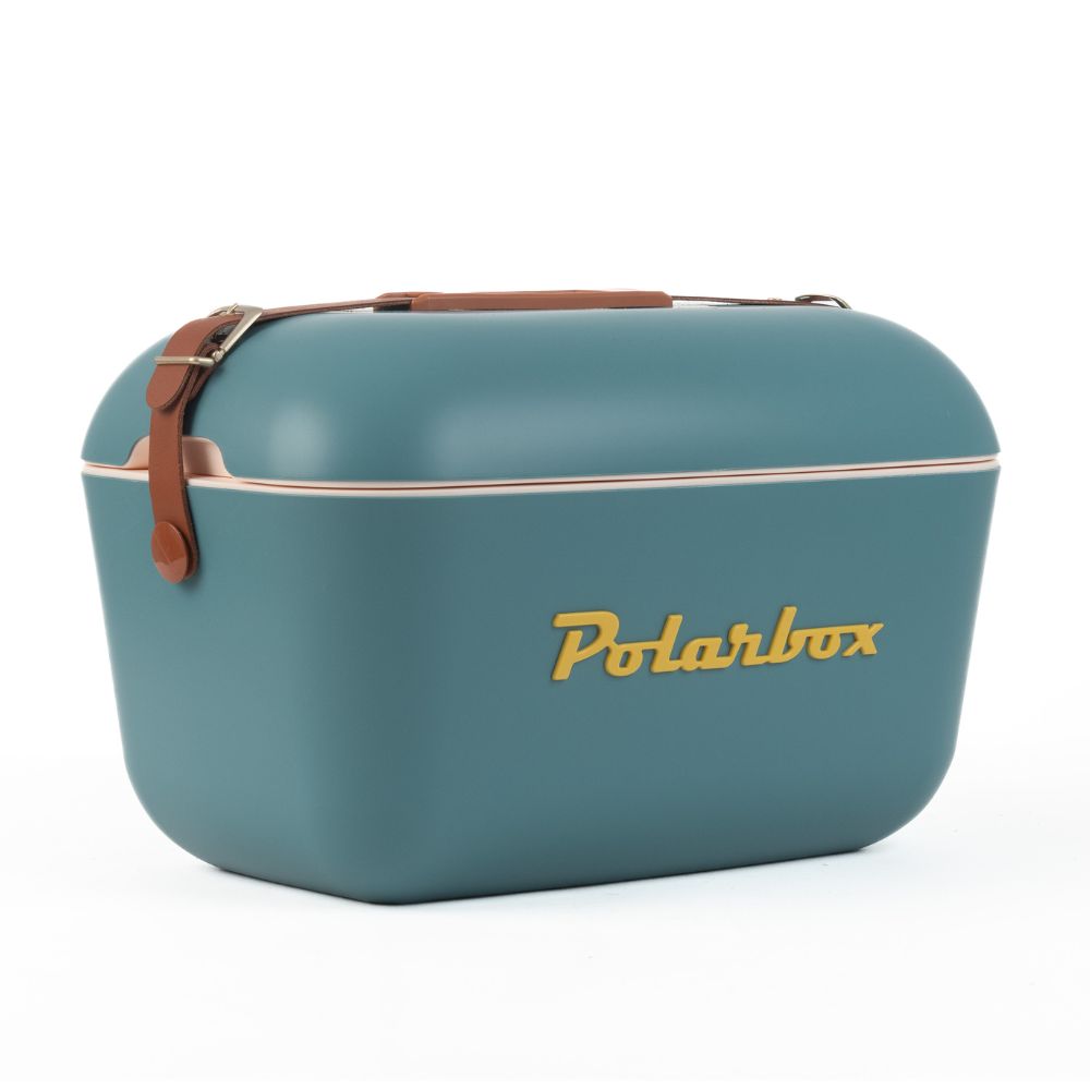 Polarbox 12L Retro Coolbox - Marine Mustard Classic