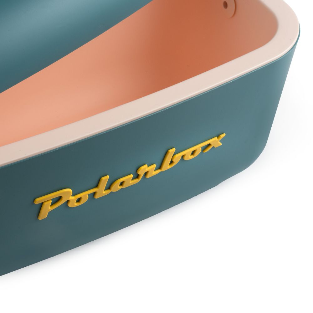 Polarbox 12L Retro Coolbox - Marine Mustard Classic