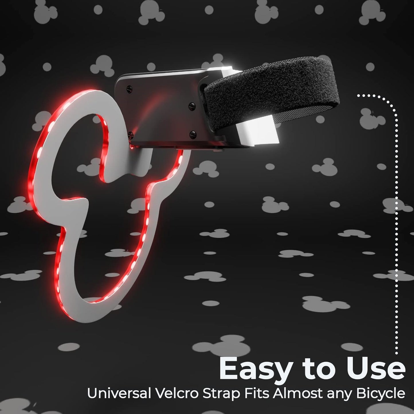 Disney Mickey Mouse LED Scooter/Bike Light