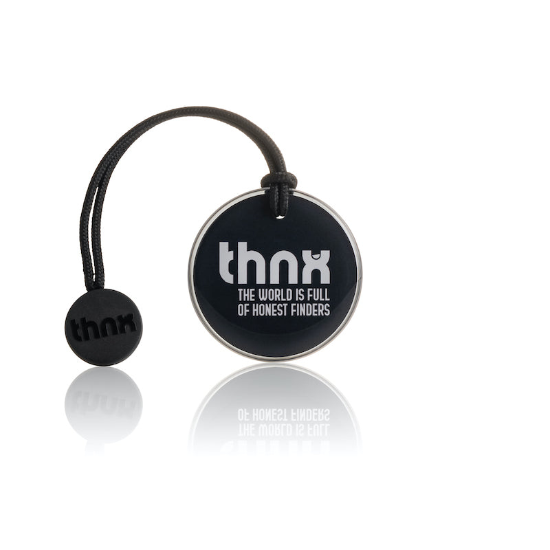 thnx tag Large - black