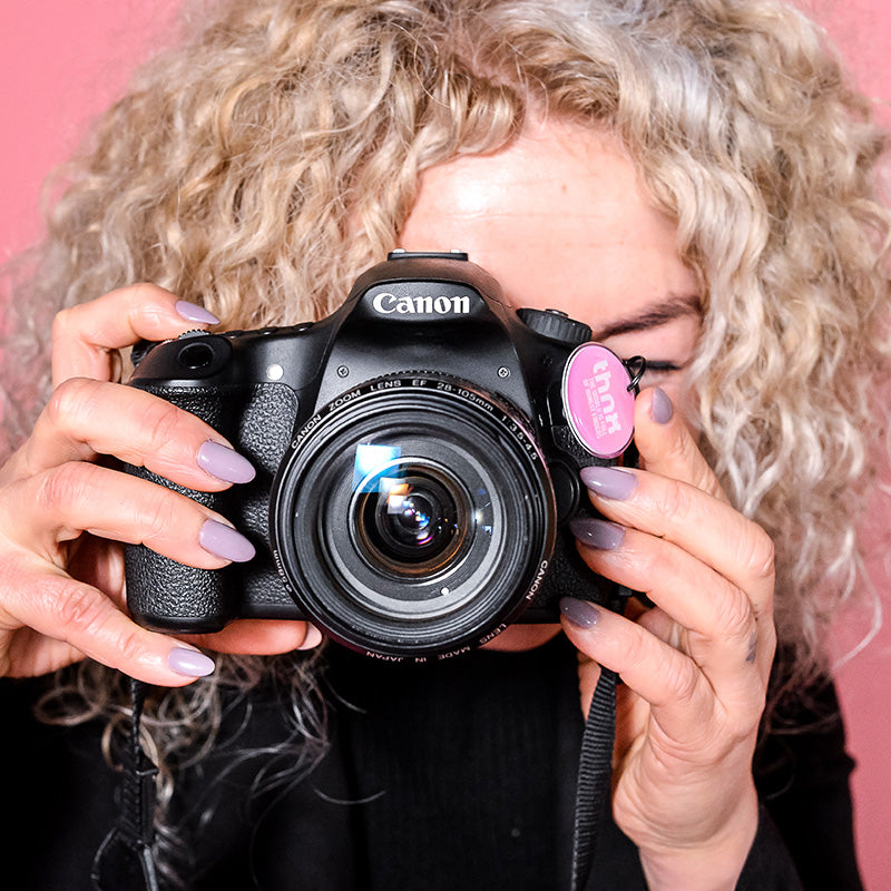 thnx tag Medium - black