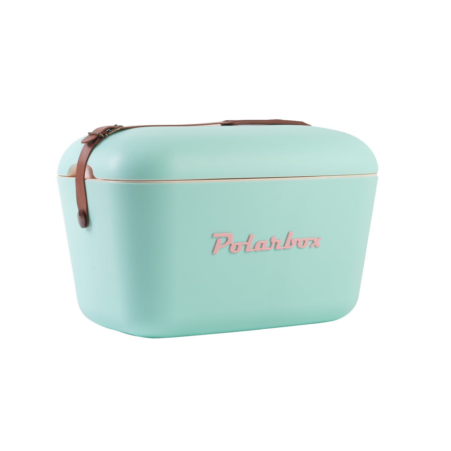 Polarbox 20L Retro Coolbox - Cyan Baby Rose Classic