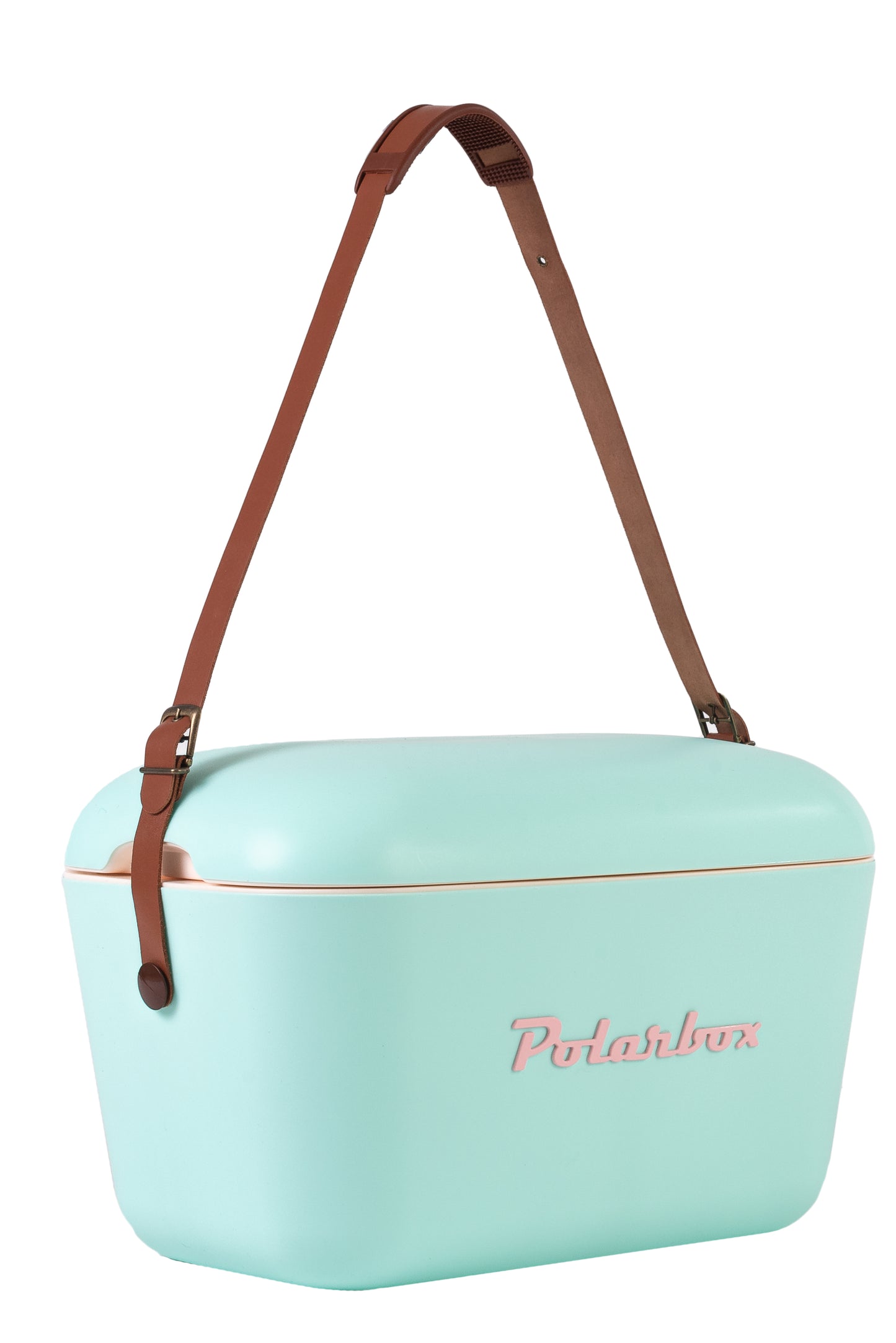 Polarbox 20L Retro Coolbox - Cyan Baby Rose Classic