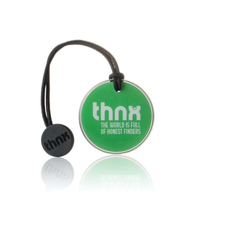 thnx tag Large - green