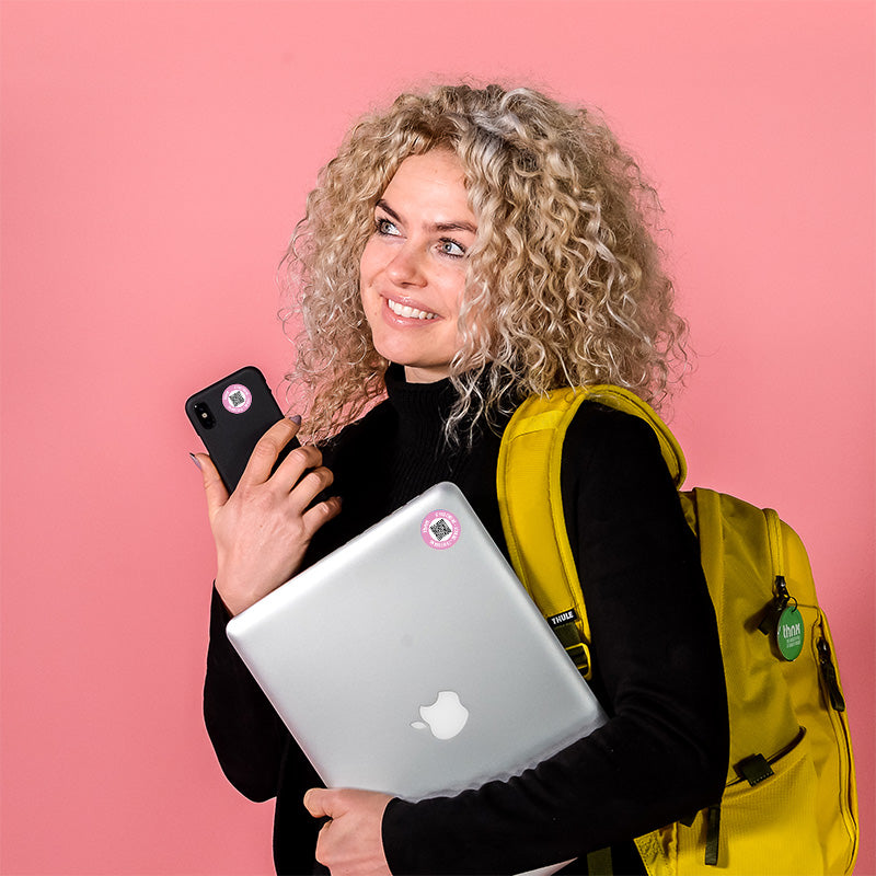 thnx smart pack XXL - pink (3 x S tag, 2 x M tag, 2 x L tag, 2 x sticker sheets)