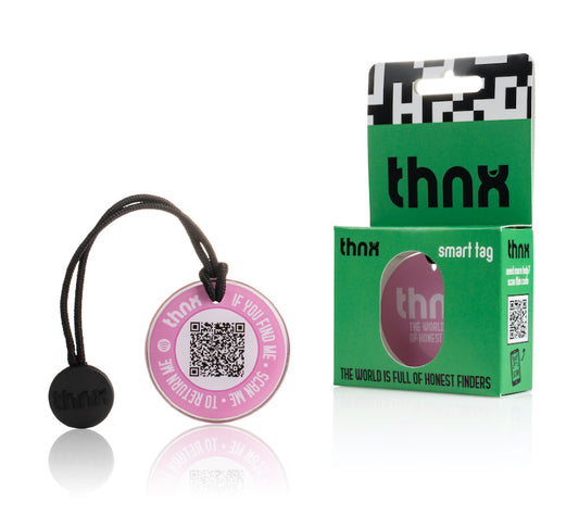 thnx tag Large - pink