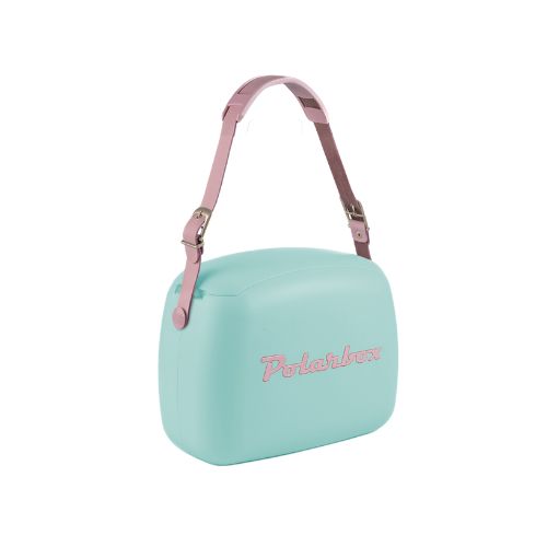 Polarbox 6L Retro Coolbag - Cyan BabyRose