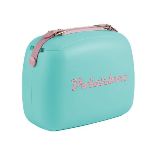 Polarbox 6L Retro Coolbag - Cyan BabyRose