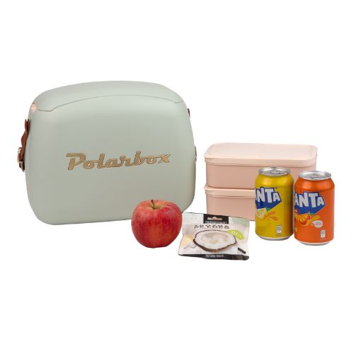Polarbox 6L Retro Coolbag - Matcha Gold