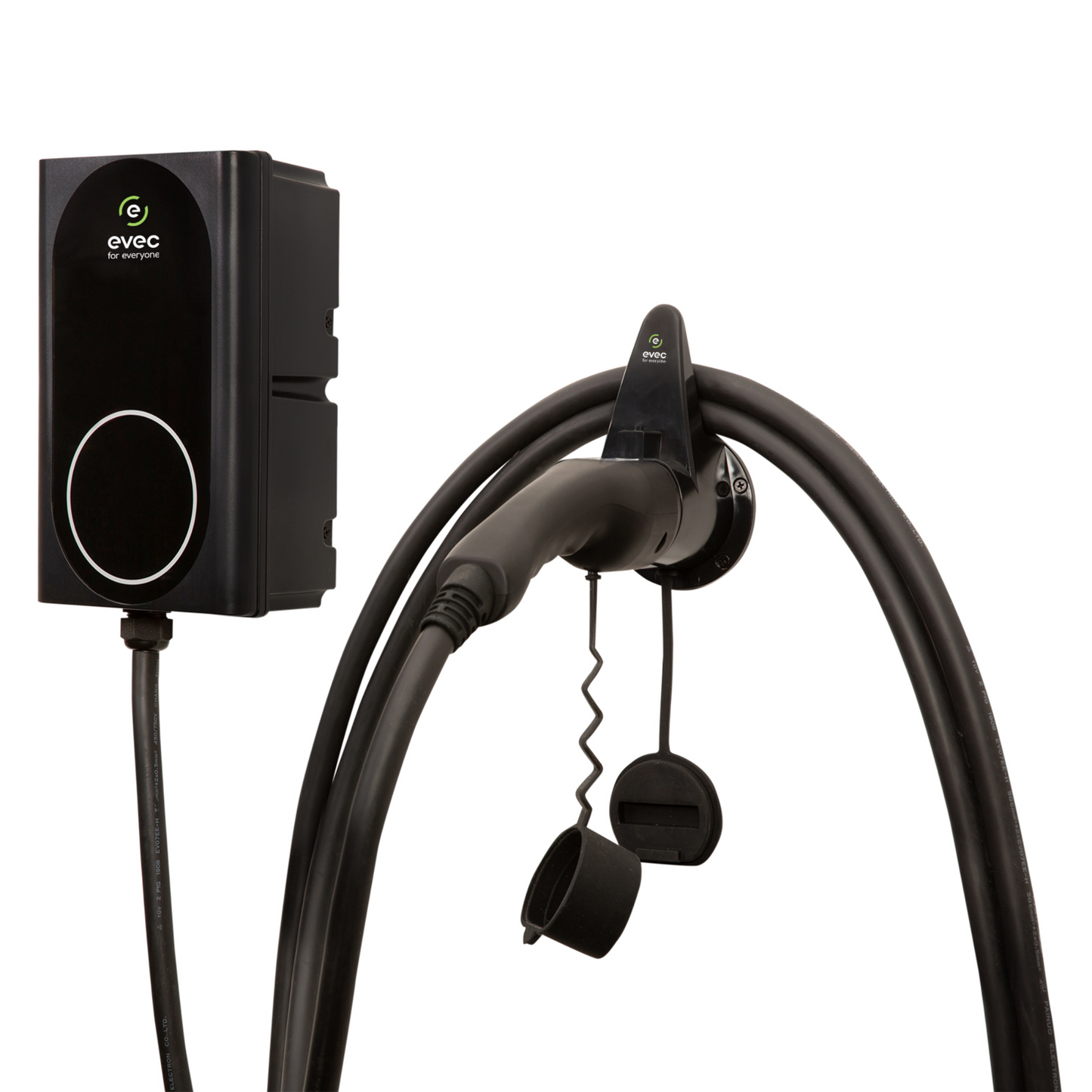 Evec VEC04 Commercial Tethered EV Charger 3 Phase 22KW Type 2