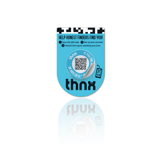 thnx sticker XL - blue