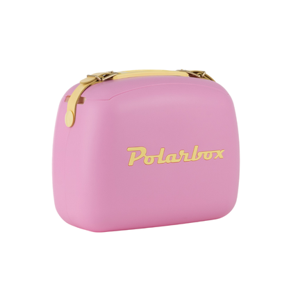 Polarbox Retro 6L Coolbox - Bubblegum Pink Pop
