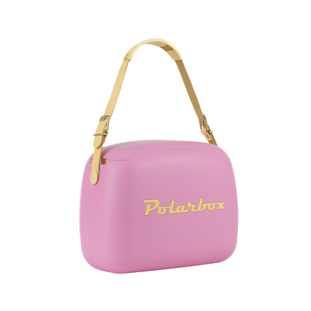 Polarbox Retro 6L Coolbox - Bubblegum Pink Pop