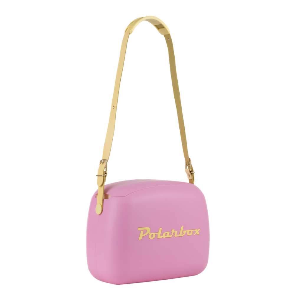 Polarbox Retro 6L Coolbox - Bubblegum Pink Pop