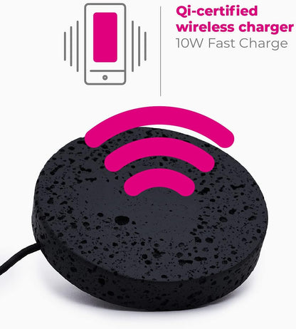 Einova Wireless Charging Stone Lava Marble