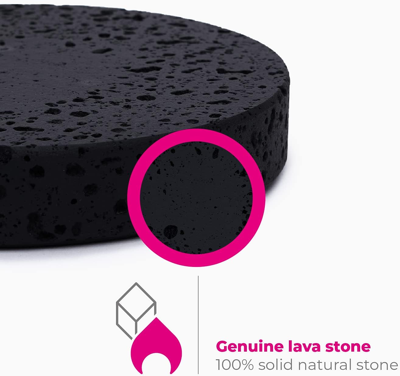 Einova Wireless Charging Stone Lava Marble