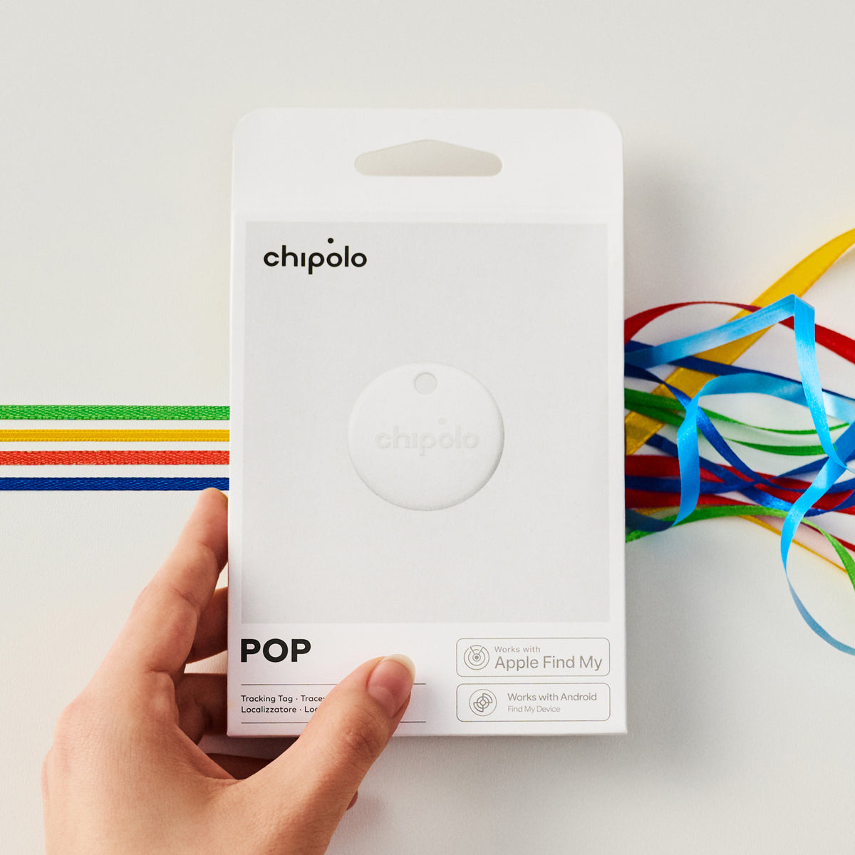 Chipolo POP Tracker Tag - White