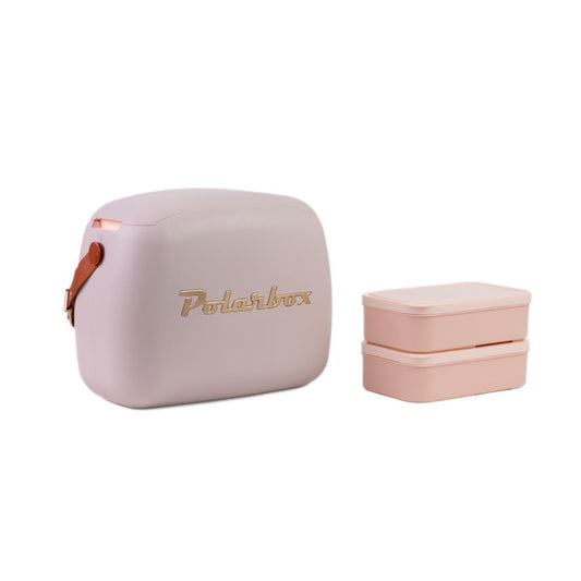 Polarbox 6L Retro Coolbag - Pearl Gold