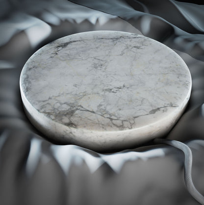 Einova Wireless Charging Stone White Marble