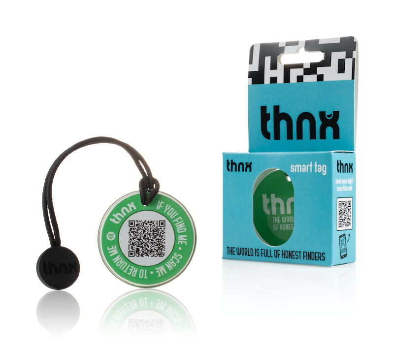 thnx tag Large - green
