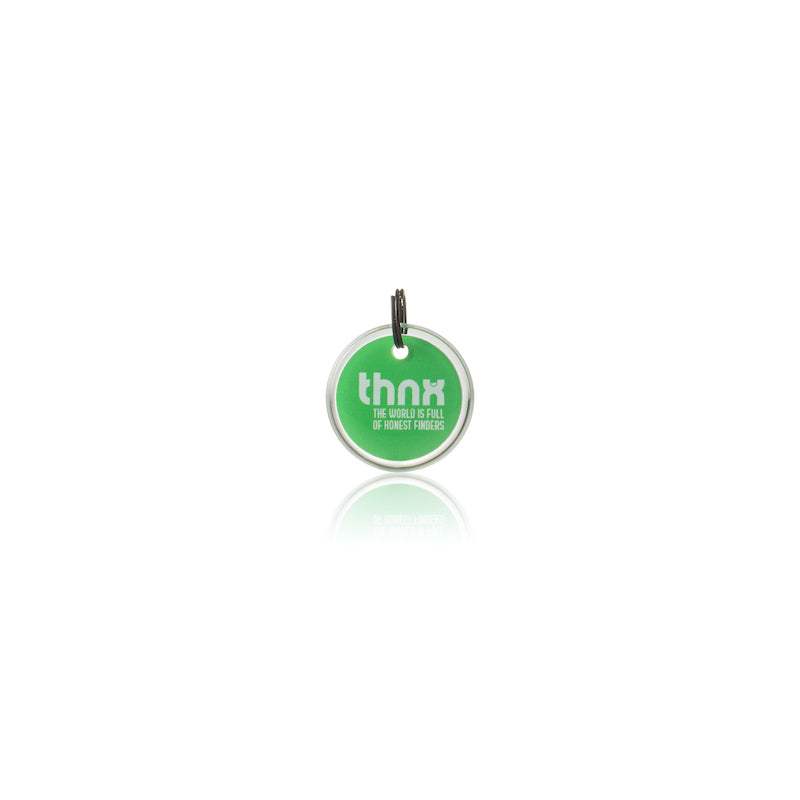 thnx tag Small - green