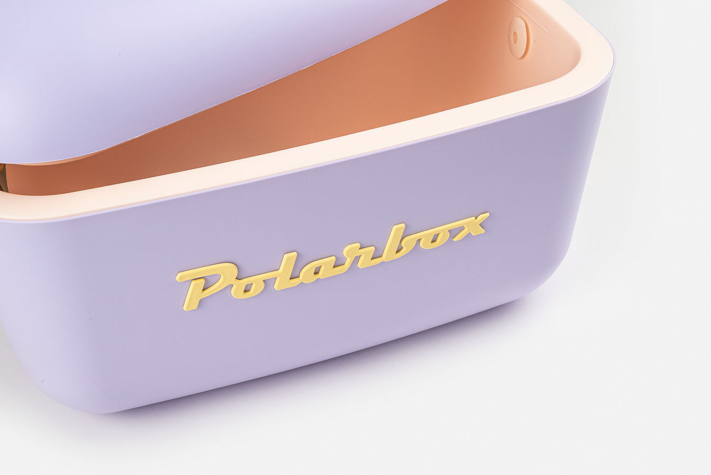 Polarbox 12L Retro Coolbox - Lilac Yellow Classic