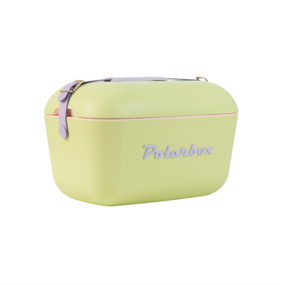 Polarbox Retro 12L Coolbox - Lime Pop