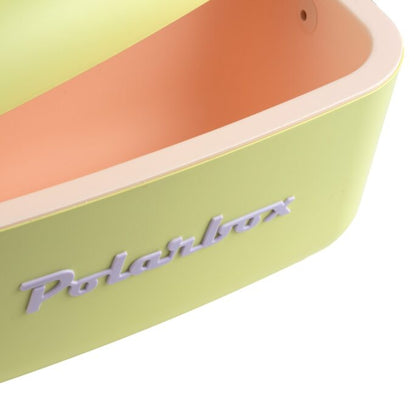 Polarbox Retro 12L Coolbox - Lime Pop