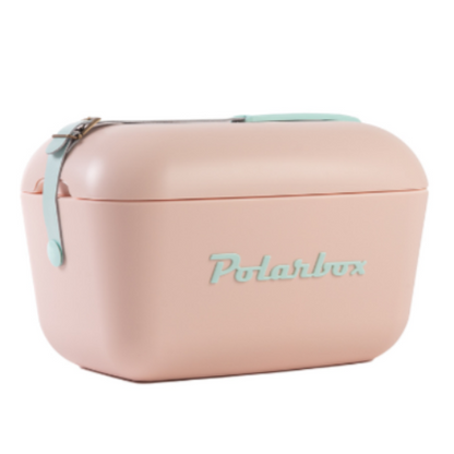 Polarbox 12L Retro Coolbox - Nude Cyan Pop