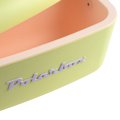 Polarbox Retro 20L Coolbox - Lime Pop