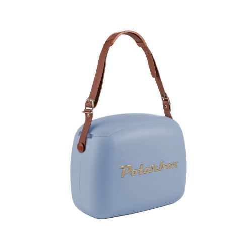 Polarbox 6L Retro Coolbag - Haze Blue Gold