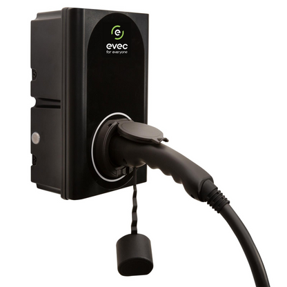 Evec VEC01 Domestic Untethered EV Charger 7.4kW EV Charger, Type 1 & Type 2, Single Phase