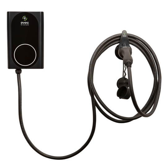 Evec VEC03 Domestic Tethered EV Charger 7.4kW Type 2 Single Phase
