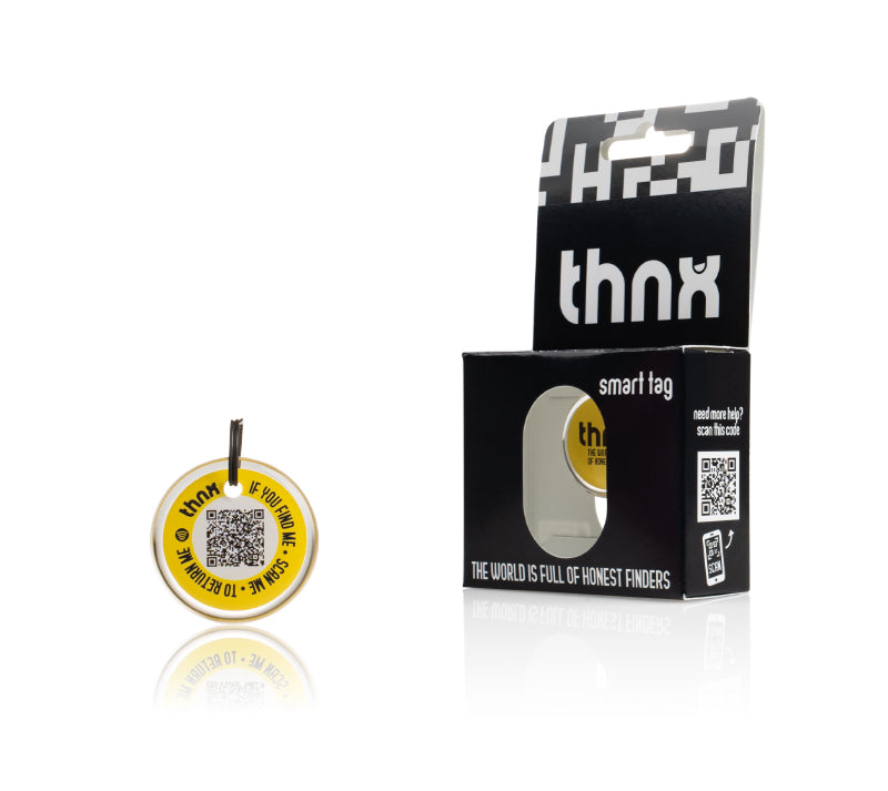 thnx tag Small - yellow
