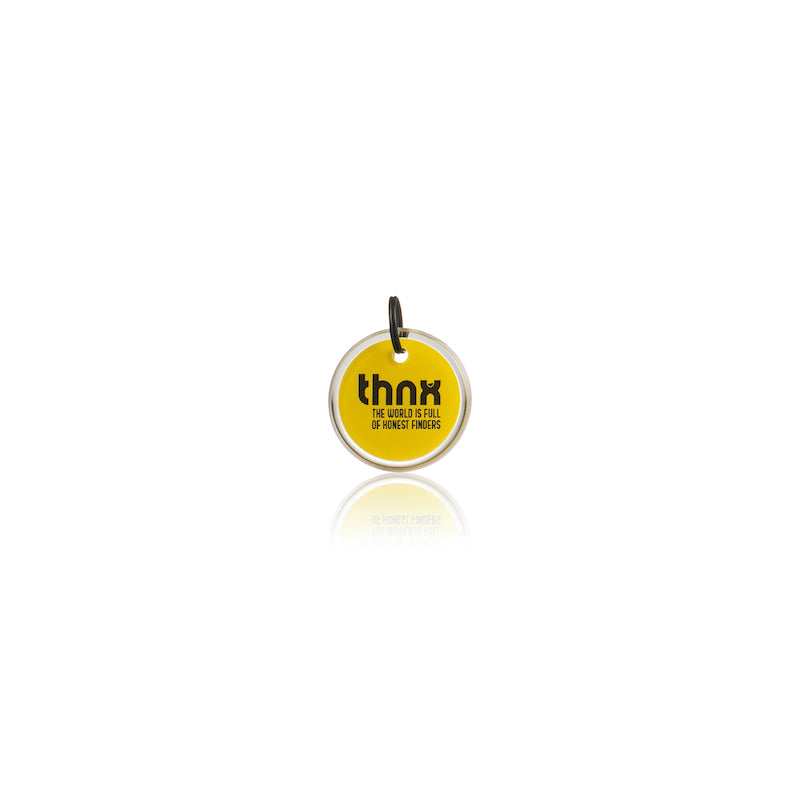 thnx tag Small - yellow
