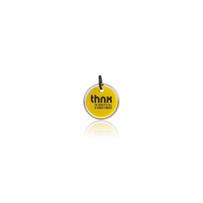 thnx tag Small - yellow